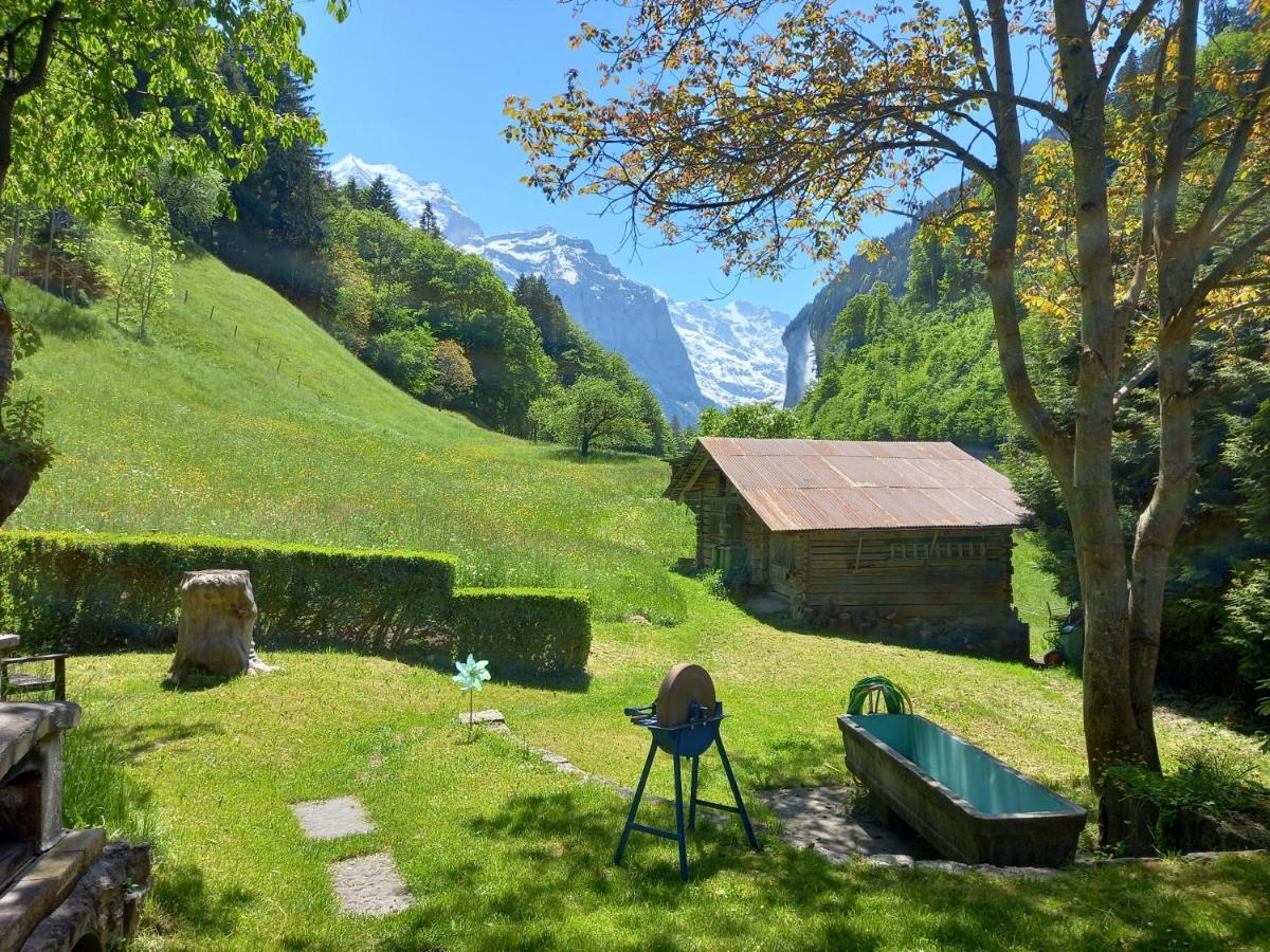 Apartamento Chalet Elza Lauterbrunnen Exterior foto