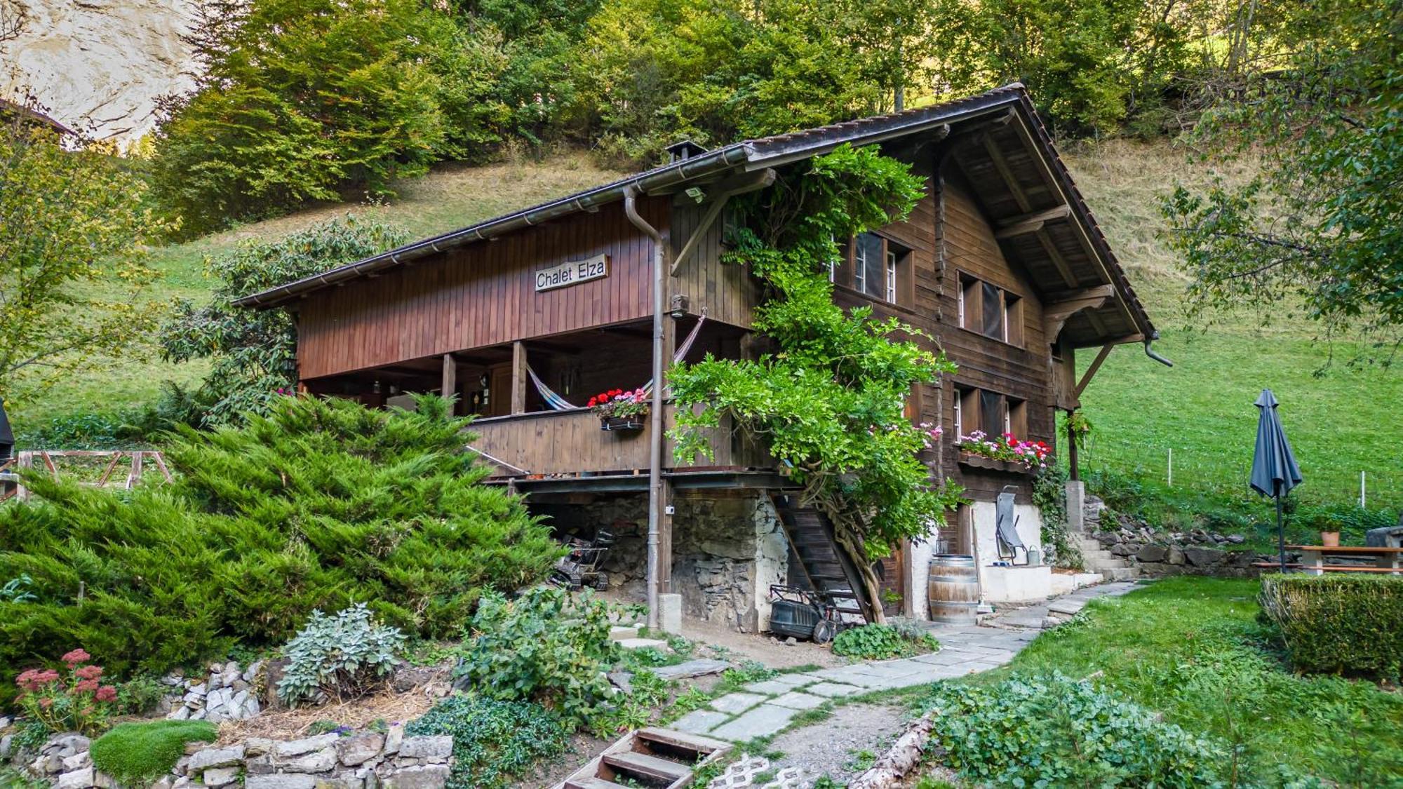 Apartamento Chalet Elza Lauterbrunnen Exterior foto