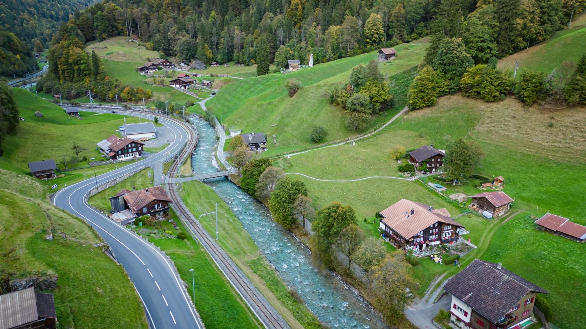 Apartamento Chalet Elza Lauterbrunnen Exterior foto