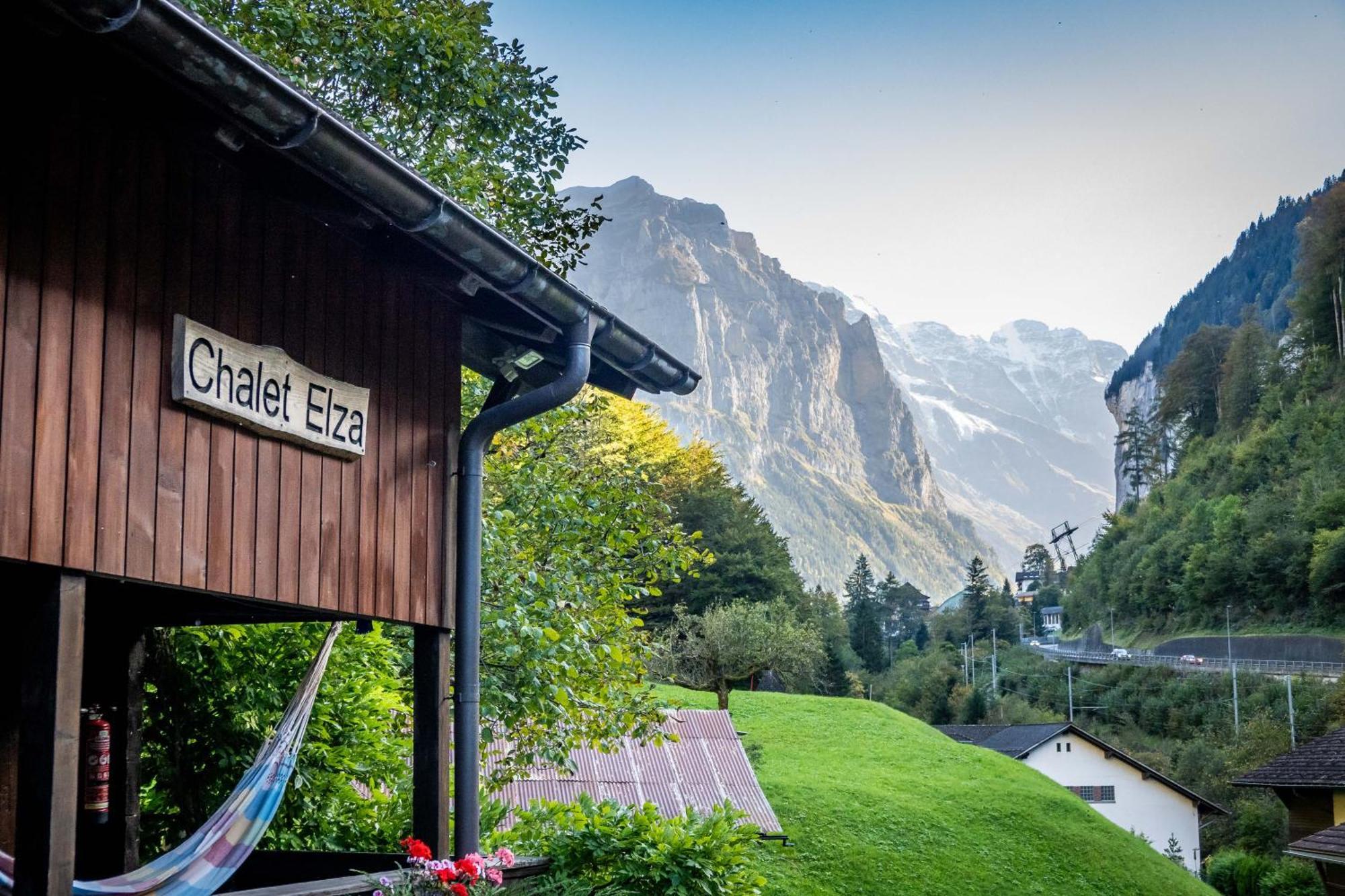 Apartamento Chalet Elza Lauterbrunnen Exterior foto